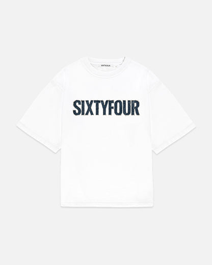 6ixt4our Jeans Totenkopf-T-Shirt