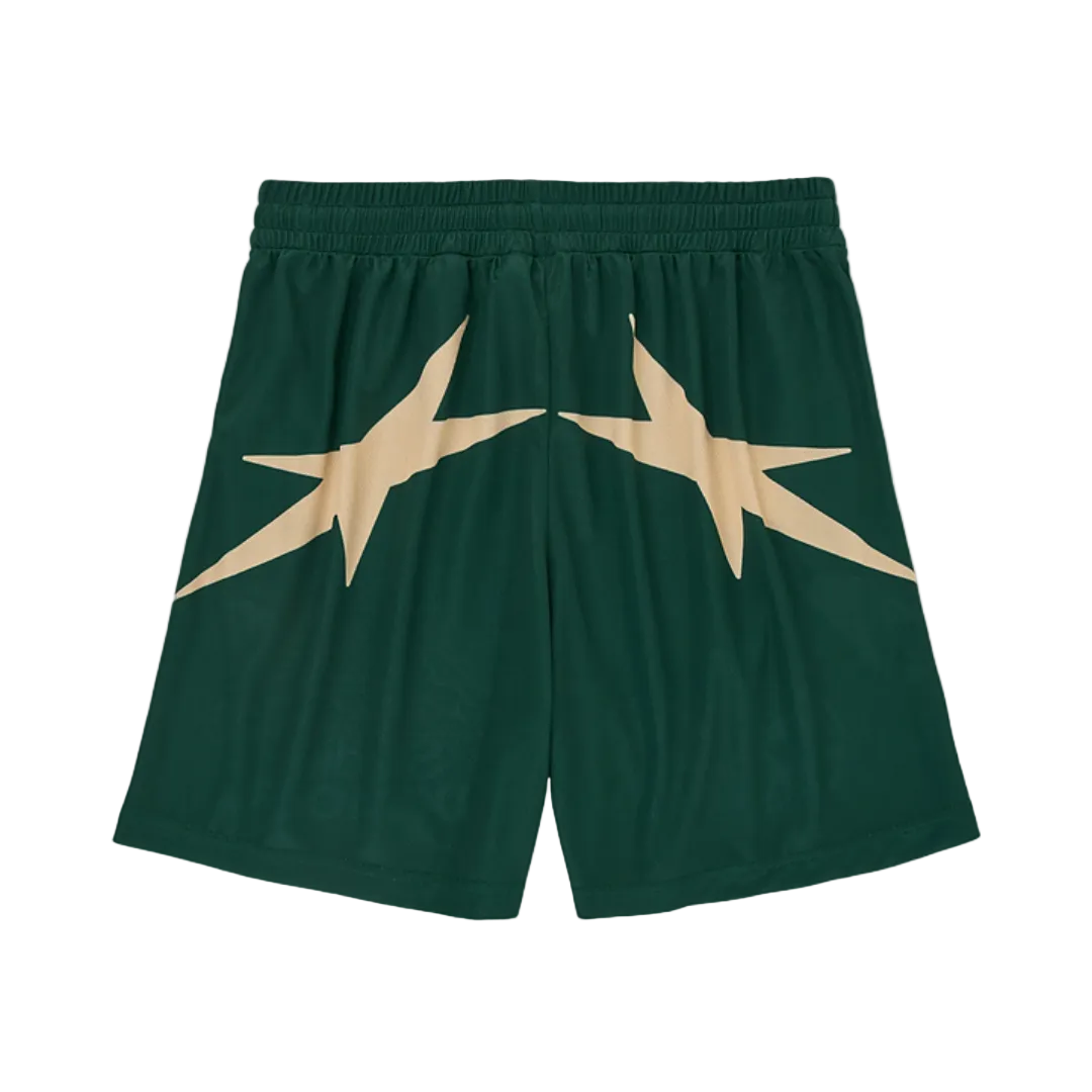 6ixt4our Mess Green Short