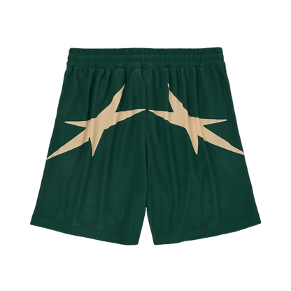 6ixt4our Mess Green Short