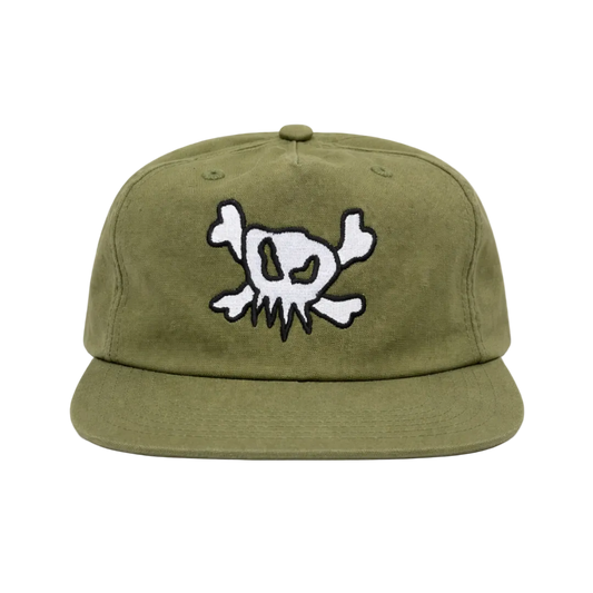 6ixt4our Olive Skull Cap