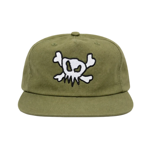 6ixt4our Olive Skull Cap