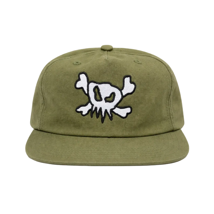 6ixt4our Olive Skull Cap