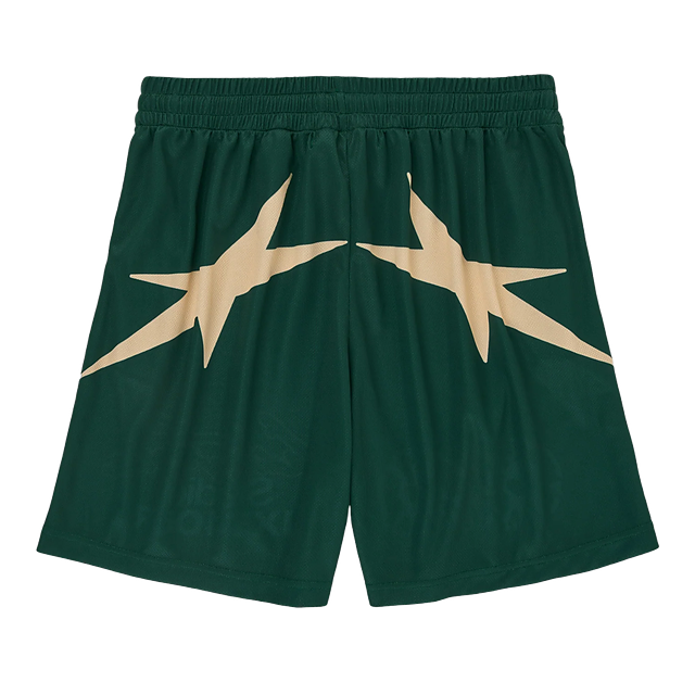 6ixt4our Mess Green Short