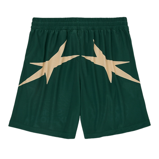 6ixt4our Mess Green Short