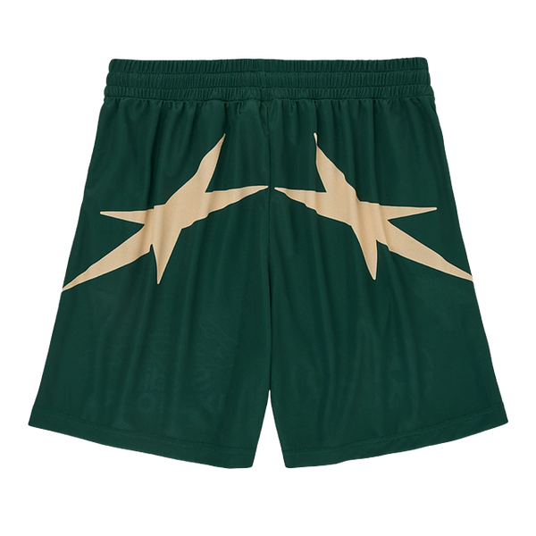 6ixt4our Mess Green Short