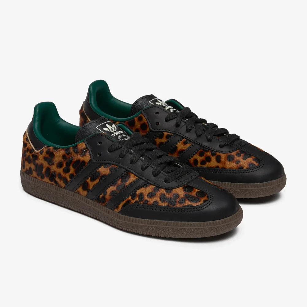 Adidas Samba Leopard Green