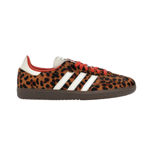 Adidas Samba Red Leopard