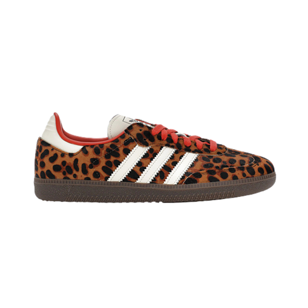 Adidas Samba Red Leopard
