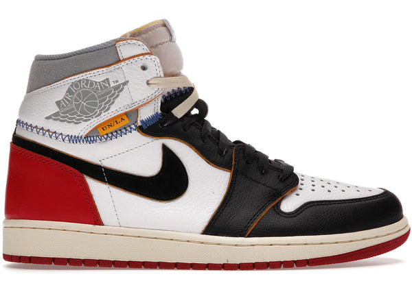 Jordan 1 Hi Union Schwarze Zehenpartie