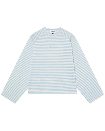 Host Striped Rag Blue Long Sleeve