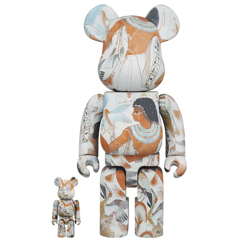 Bearbrick Tomb Painting of Nebamun 400%