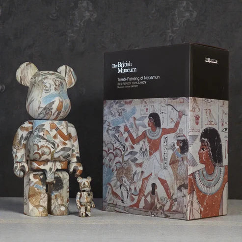 Bearbrick Tomb Painting of Nebamun 400%