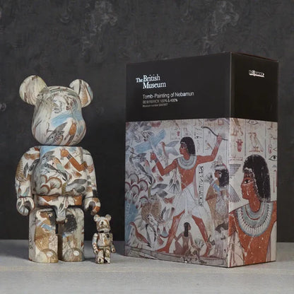 Bearbrick Tomb Painting of Nebamun 400%