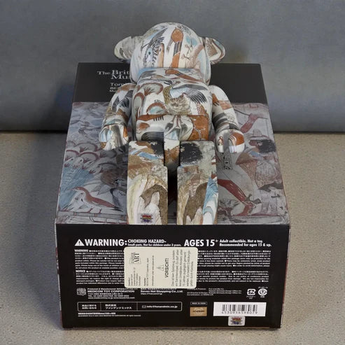 Bearbrick Tomb Painting of Nebamun 400%