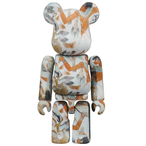 Bearbrick Tomb Painting of Nebamun 400%
