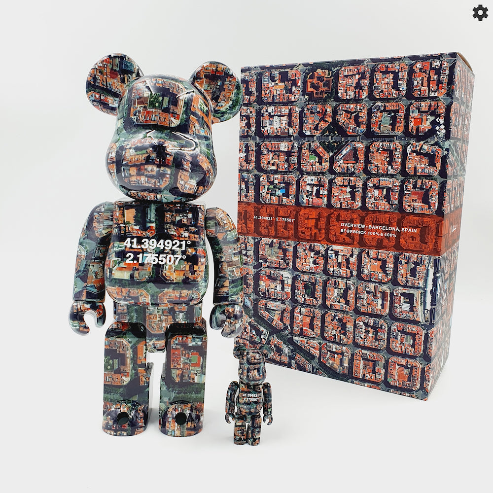 Bearbrick Barcelona 400 %