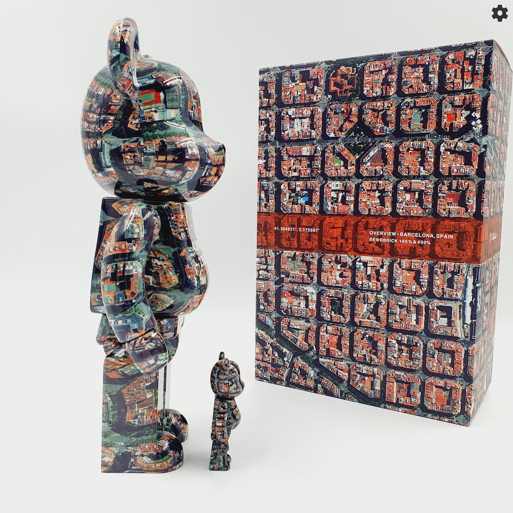 Bearbrick Barcelona 400 %