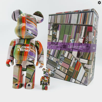 Bearbrick Benjamin Grant Lisse 400%