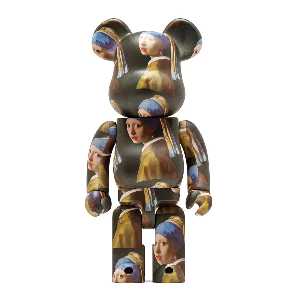 Bearbrick Mädchen mit Perlenohrring