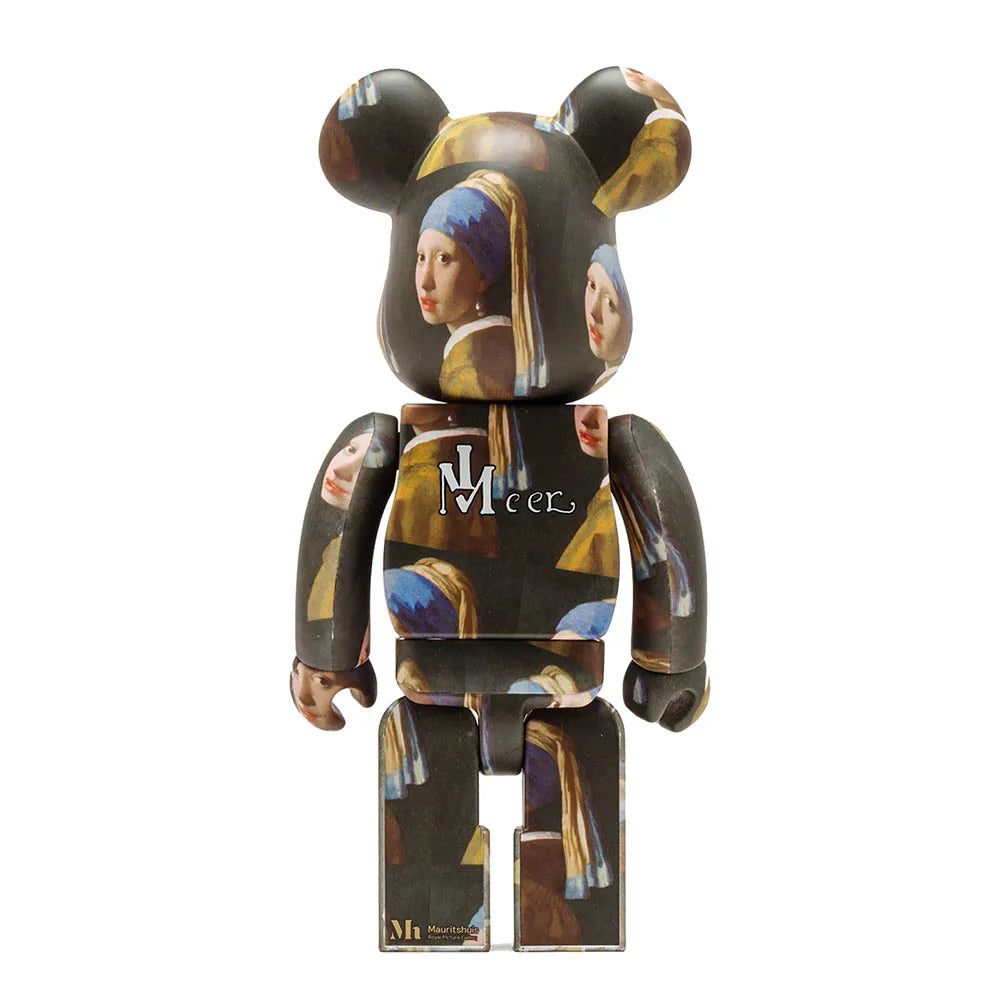Bearbrick Mädchen mit Perlenohrring