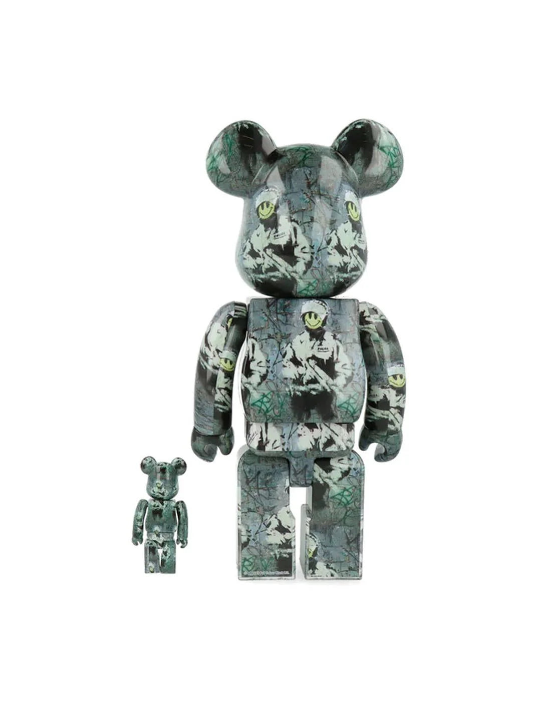 Bearbrick Riot Cop Banksy 400 %