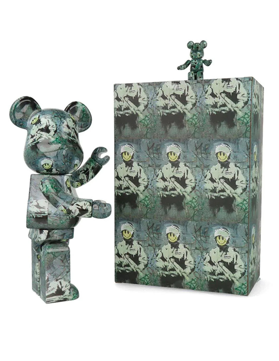 Bearbrick Riot Cop Banksy 400 %