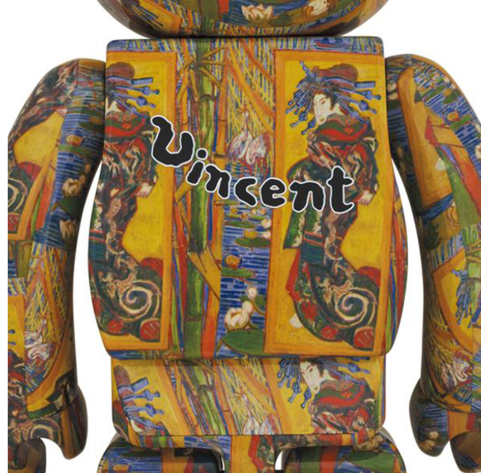 Bearbrick Van Gogh Courtesan After Eisen 400%