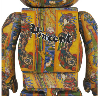 Bearbrick Van Gogh Courtesan After Eisen 400%