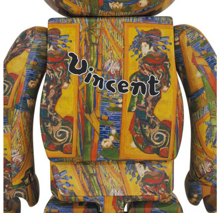 Bearbrick Van Gogh Courtesan After Eisen 400%