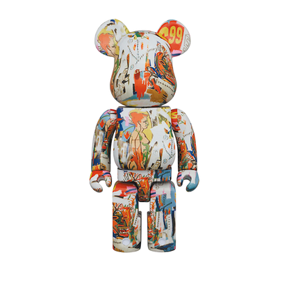 Bearbrick Warhol x Basquiat 1000%