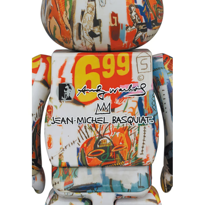 Bearbrick Warhol x Basquiat 1000%
