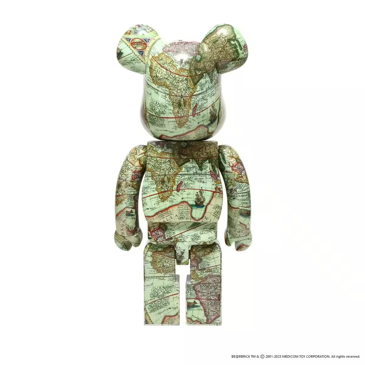Bearbrick x Atmos Map 1000%