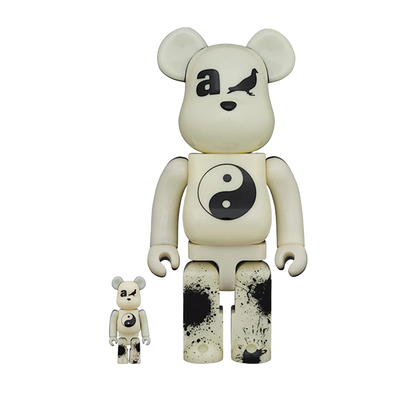Bearbrick x Atmos x Staple 400%