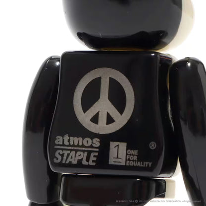 Bearbrick x Atmos x Staple 400%