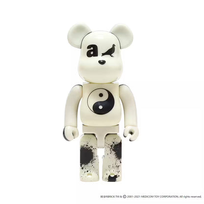 Bearbrick x Atmos x Staple 400%