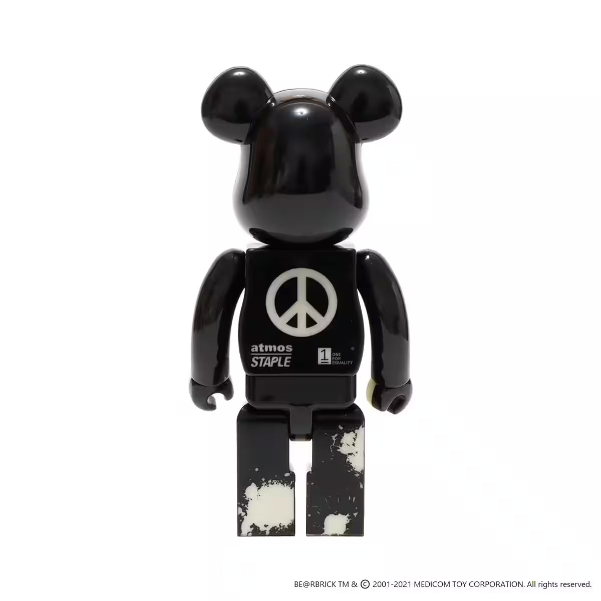 Bearbrick x Atmos x Staple 400%