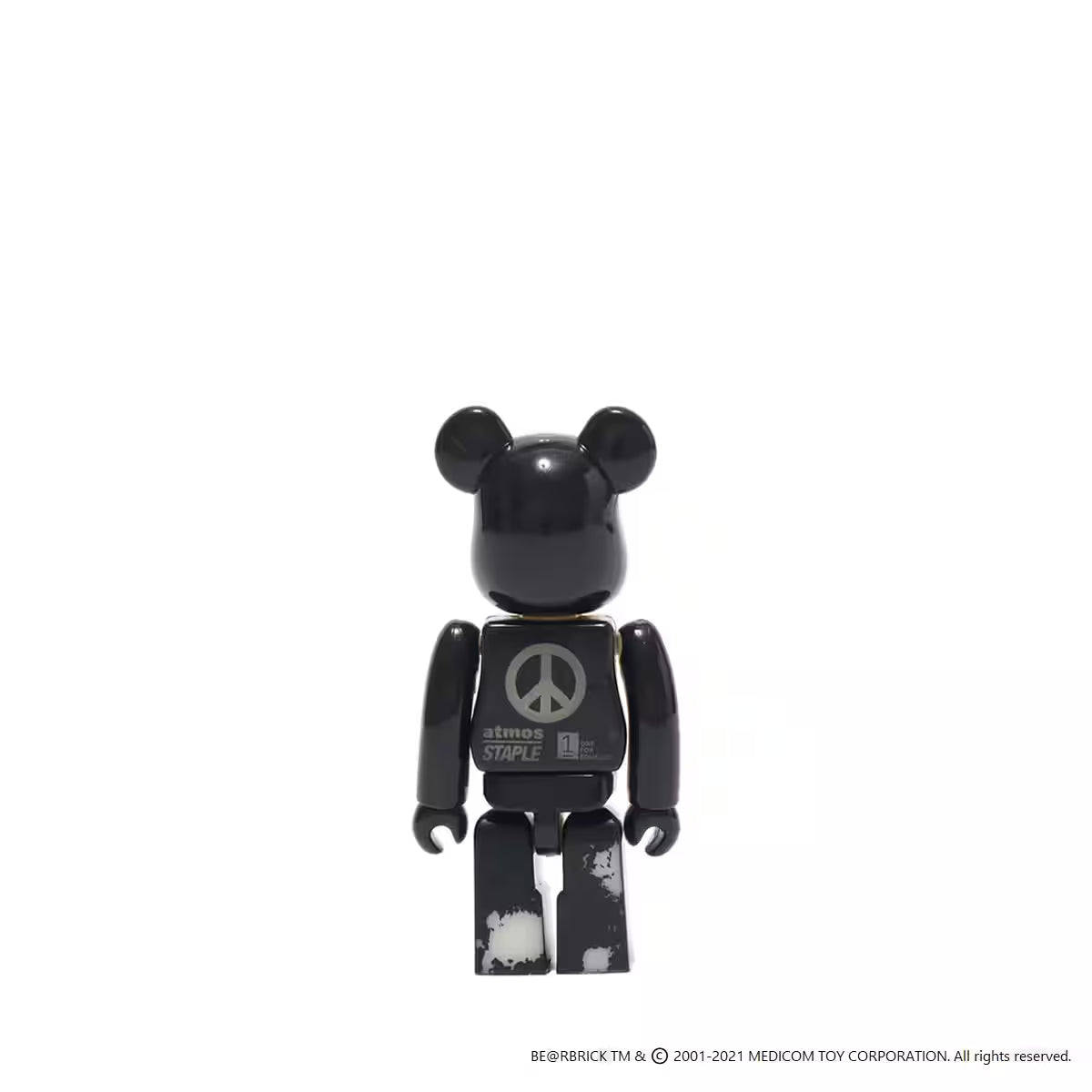 Bearbrick x Atmos x Staple 400%
