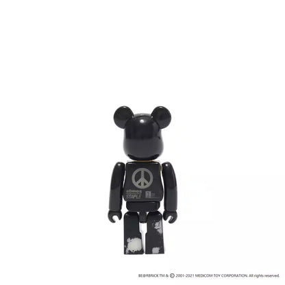 Bearbrick x Atmos x Staple 400%