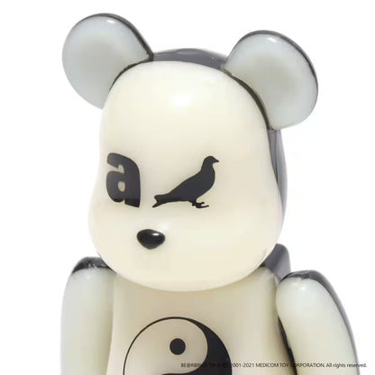 Bearbrick x Atmos x Staple 400%