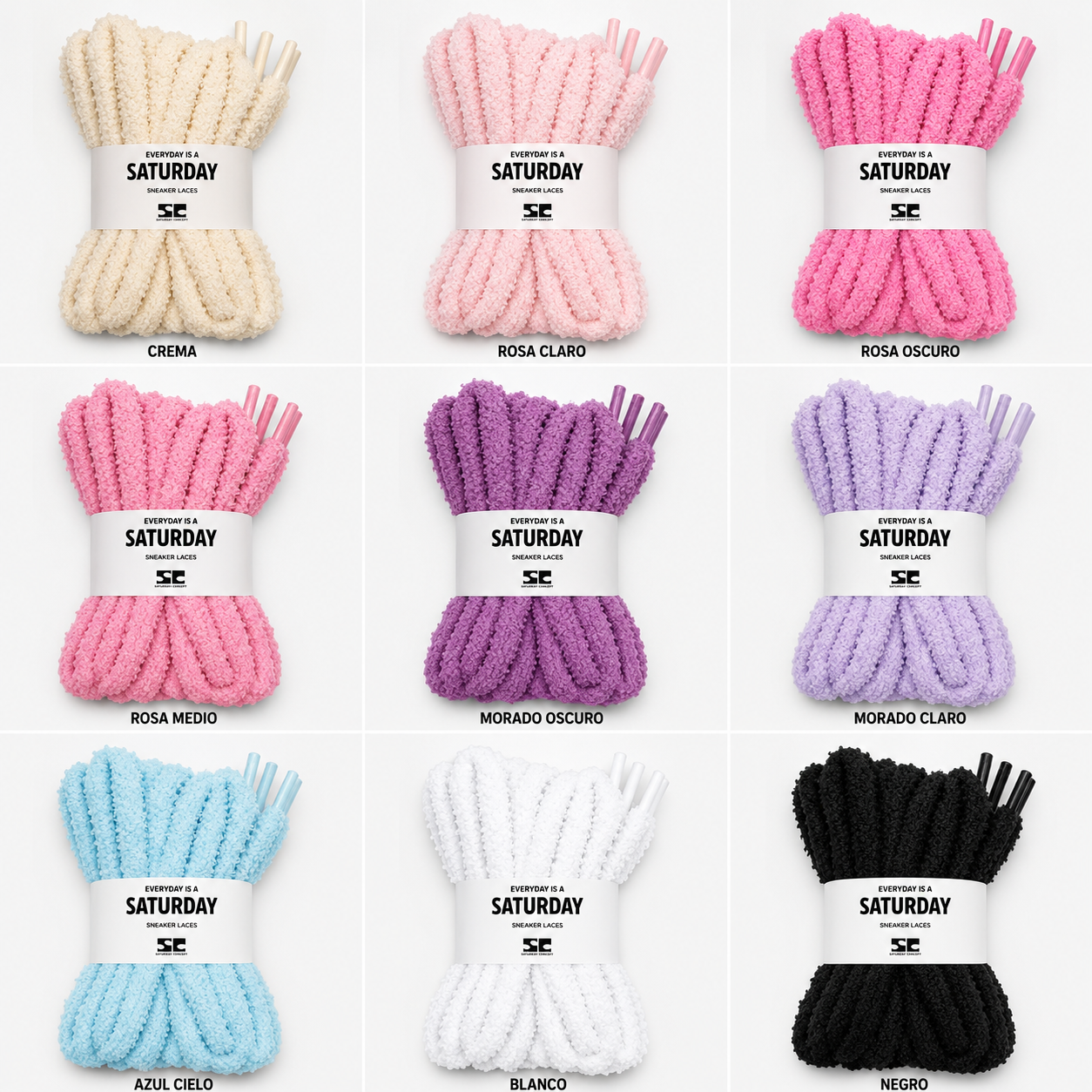 Cordones Fluffy