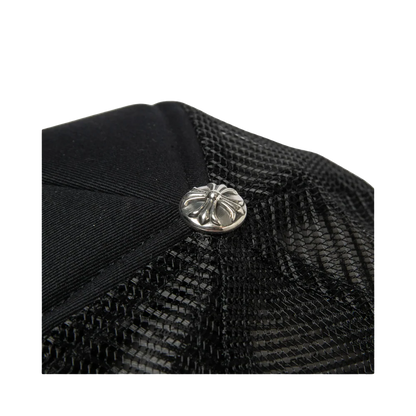 Chrome Hearts Ch London Trucker Cap Schwarz Weiß