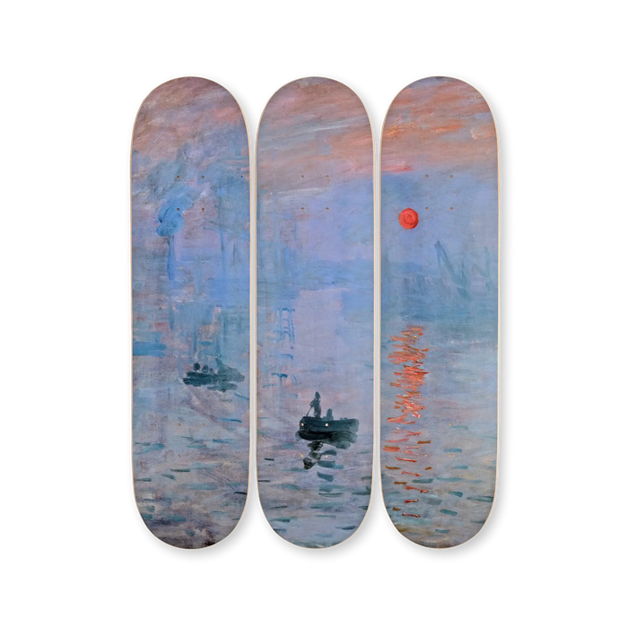 Claude Monet Impression Sonnenaufgang Deck-Set