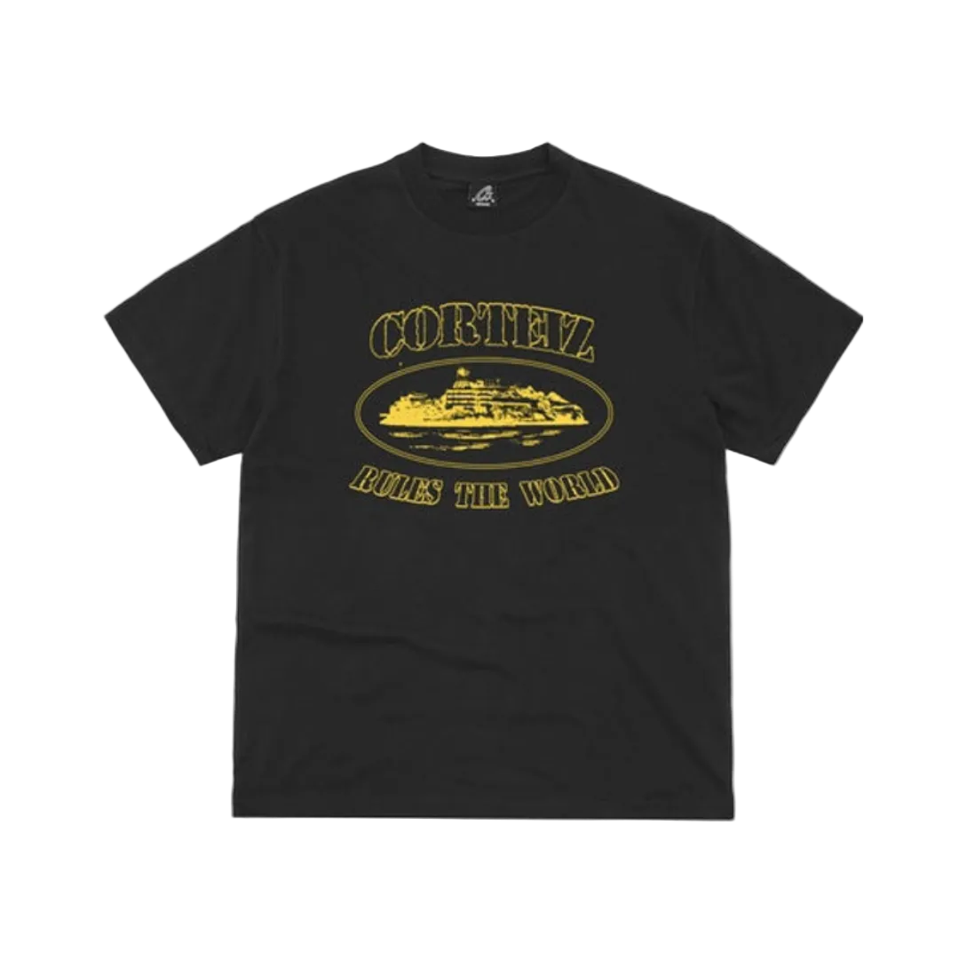 Corteiz Alcatraz Yellow Tee