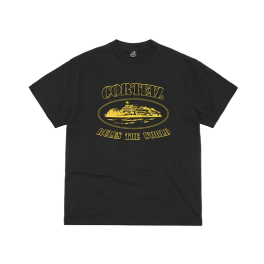 Corteiz Alcatraz Yellow Tee