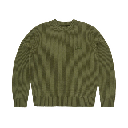 Corteiz Applique Knit Khaki
