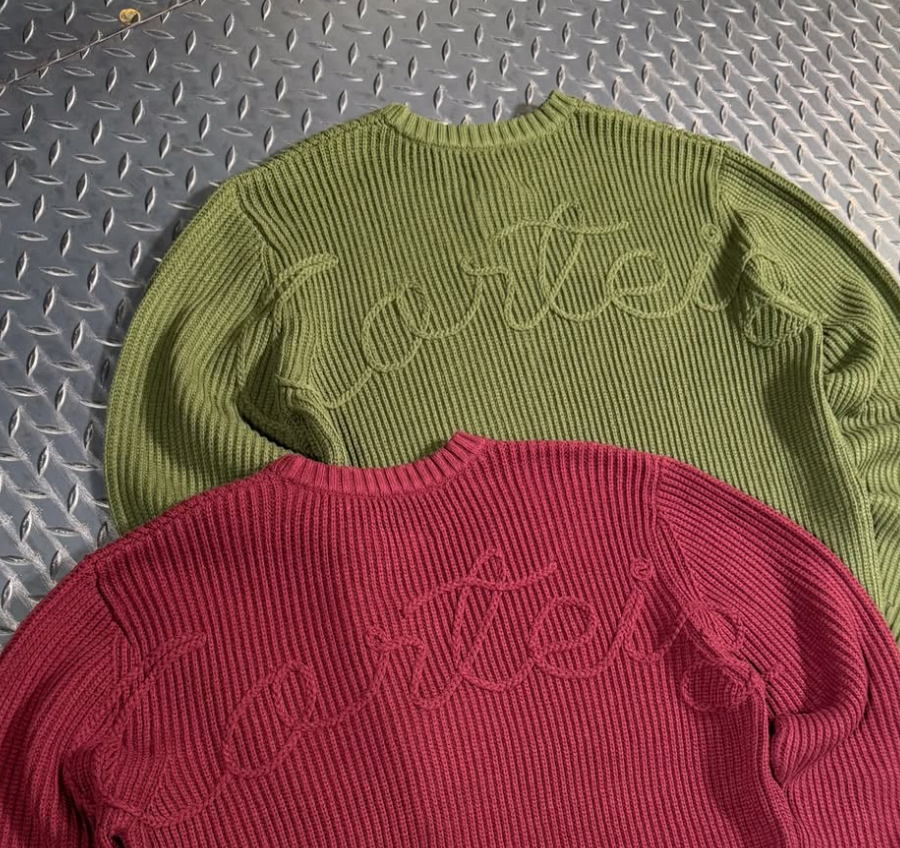 Corteiz Applique Knit Khaki