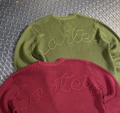Corteiz Applique Knit Khaki