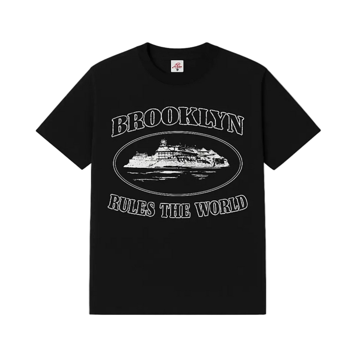 Corteiz Brooklyn Black Tee