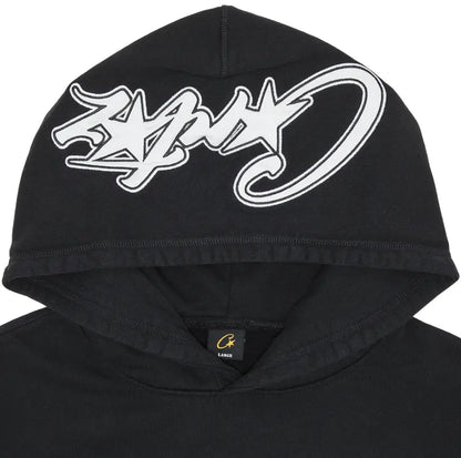 Corteiz C Star Hoodie Black