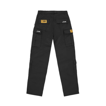 Corteiz Cargo Pants Black